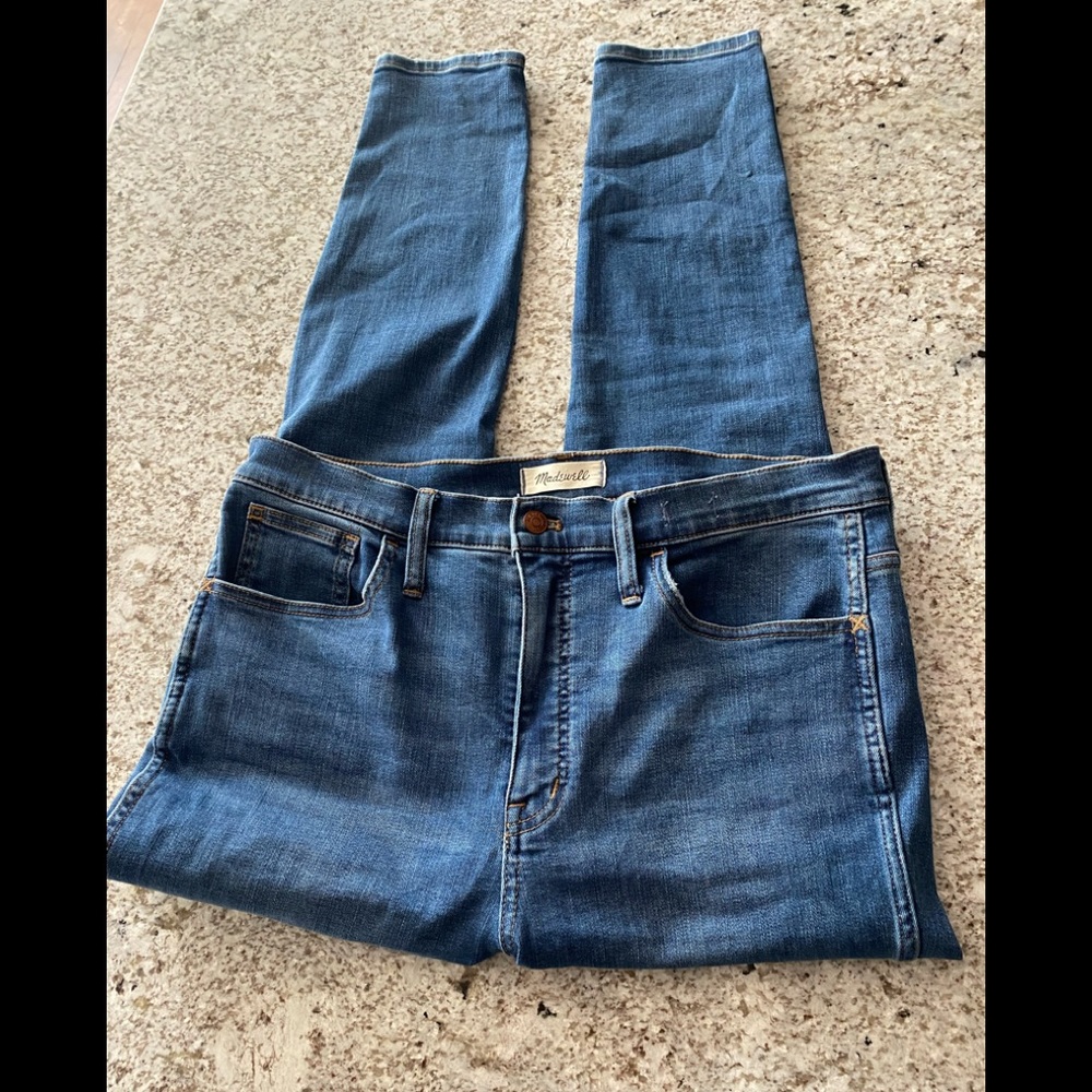 Madewell high rise size skinny jeans size 31